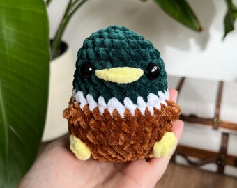 Mallard duck crochet Plushie stuffed animal