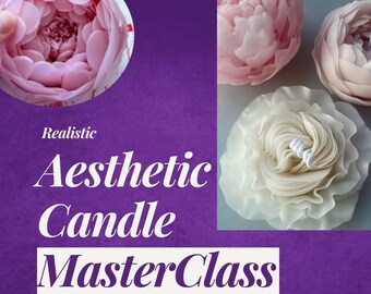 Realistic Aesthetic Candle Master Class making