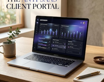 Portal de clientes anti-SaaS: panel de control de marca blanca para agencias (descarga digital)