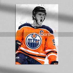 Connor Mcdavid Poster Connor Mcdavid Print, Canvas Print, Kids Decor ...