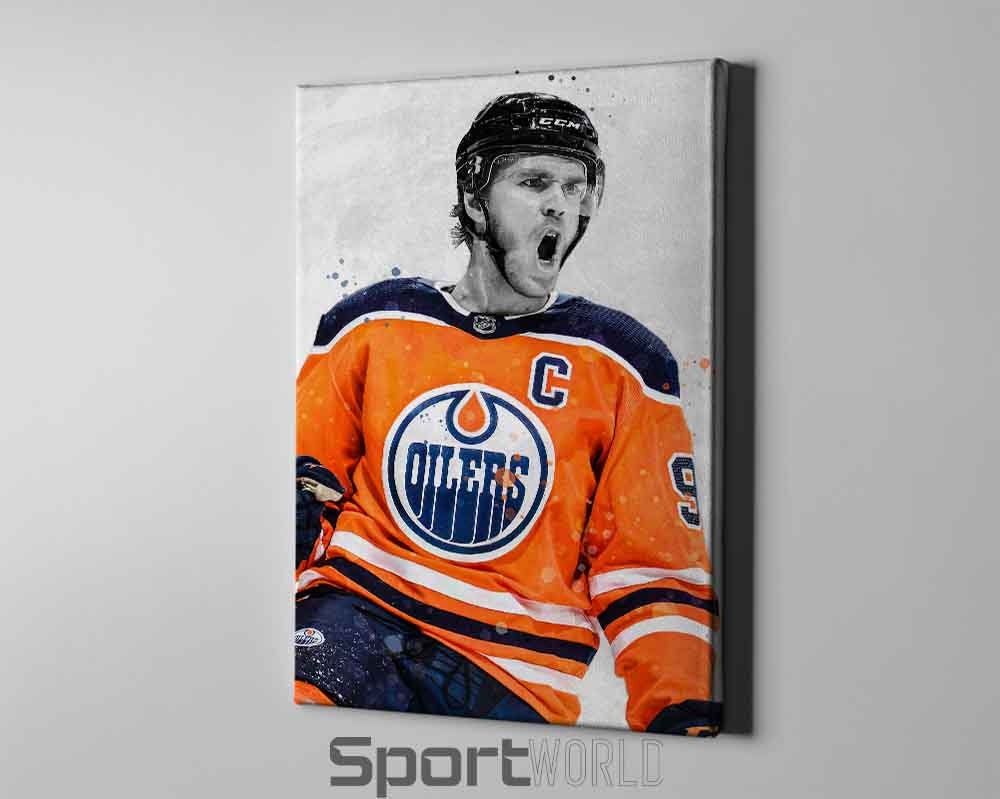 Connor Mcdavid Poster Connor Mcdavid Print, Canvas Print, Kids Decor ...