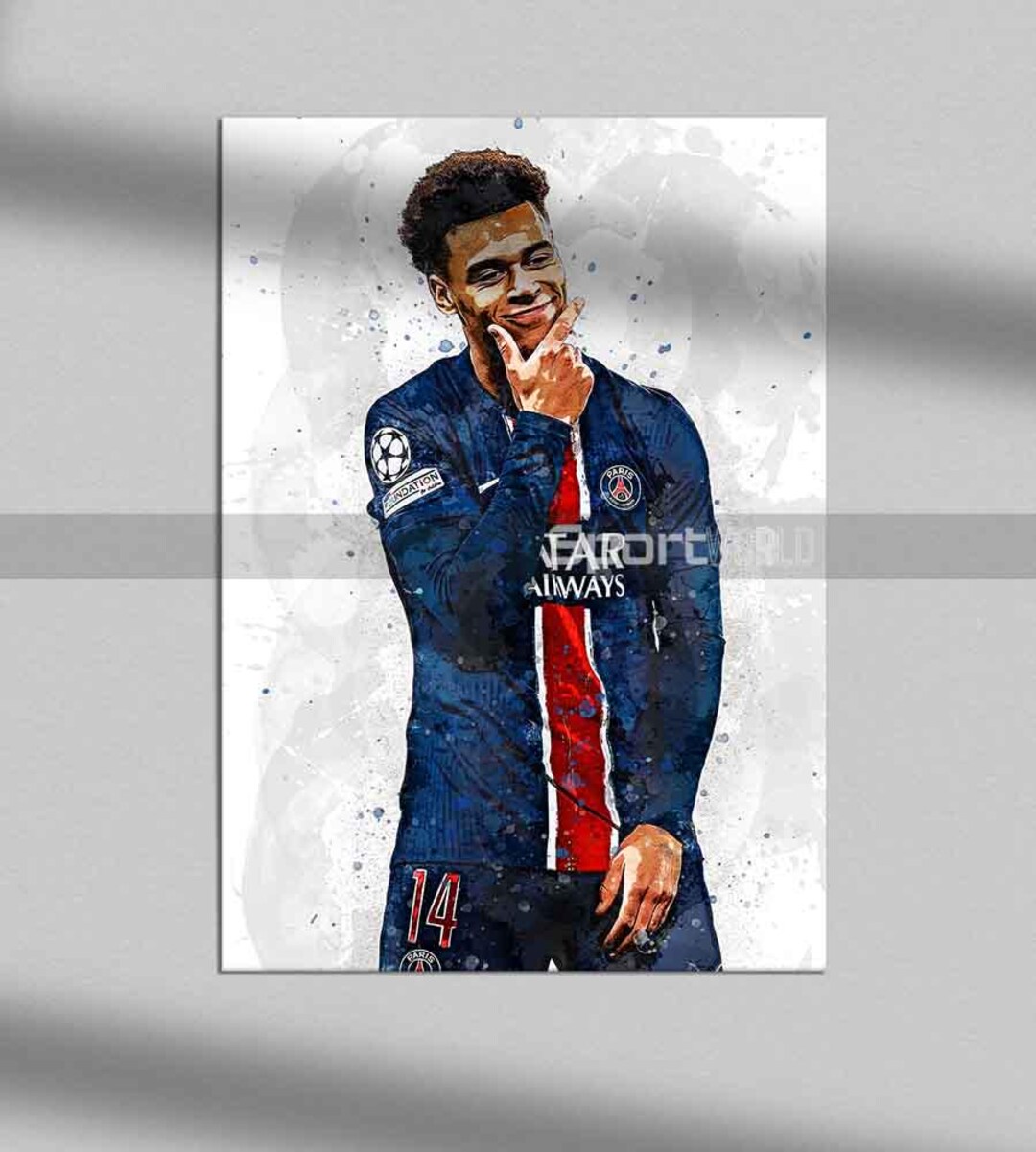 Pedri Poster Espagnol Professionnel Footballeur Pour Maison, Salon, Club, Café Art Décoratif Mural Poster Sur Toile Décoration Murale Pour Salon Chambre à Coucher Décoration Sans Cadre 50,8 X 76,2 Cm