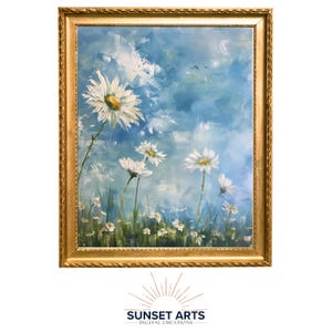 Gänseblümchen | Blumen Print, digitaler Download, bedruckbar