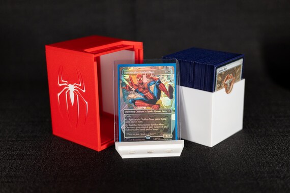 Spiderman Special Edition Deck Box for Commander - Etsy