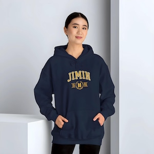Sudadera con capucha unisex Jimin de BTS, sudadera con capucha, Jimin, ejército, mercancía coreana, kpop