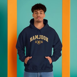 Sudadera con capucha unisex Bts Rm, sudadera con capucha Namjoon, ejército, mercancía coreana, kpop