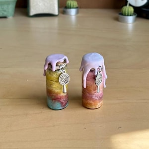 Minibotella Dulces Mágicos / Candy Potion/ Pociones Mágicas / Botellas de Poción / Fantasía / Mini pociones