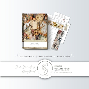 Bits & Pieces Junk Journaling Demystified, Ephemera Design Guide for Etsy Sellers, J11