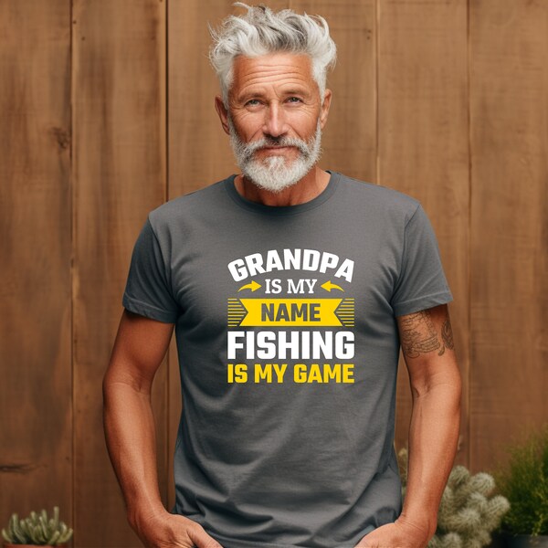 Grandpa The Rodfather - Fishing T-shirt For Grandad - Ministry Of Dads
