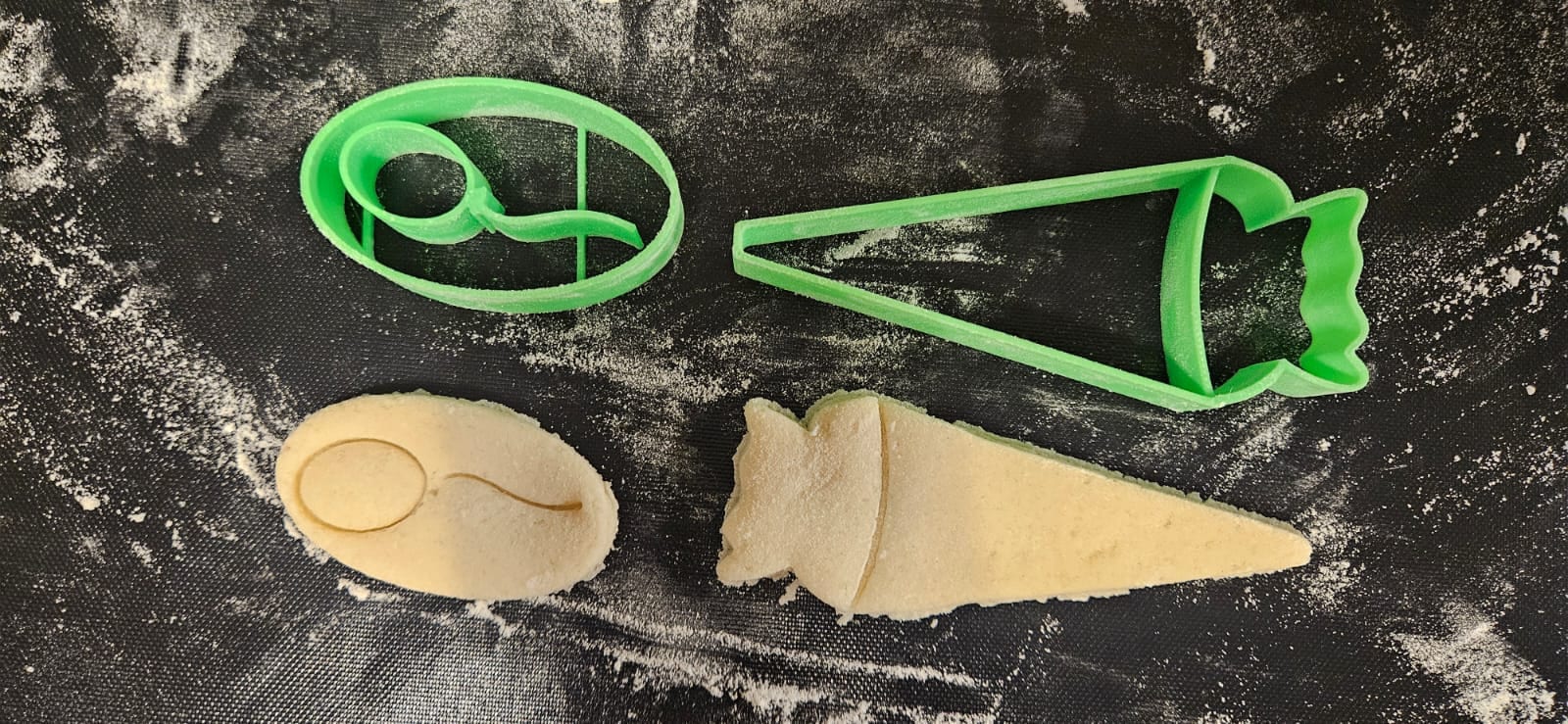 Ausstechformen // Fondant // Einschulung // Backen // Backform // Plätzchen //Knete // DIY // Schultüte // Schule