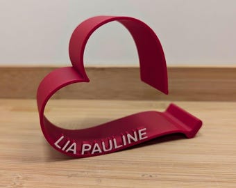 Valentine's Day // Cell Phone Holder // Tablet Holder // Cell Phone Stand // Mother's Day // Father's Day // Gift // Heart Stand
