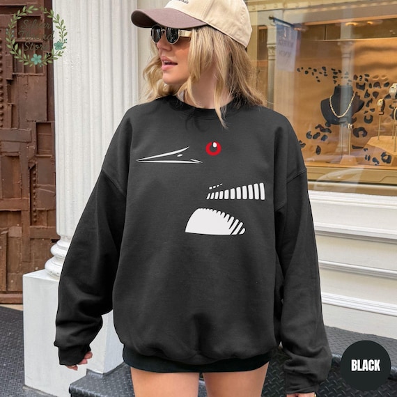 Loon Sweatshirt, Subtle Loon Comfy Sweatshirt Pullover, Wildlife Outdoor Camping Hiking Sweater, Lake Loon Sweatshirt Gift for Him and Her