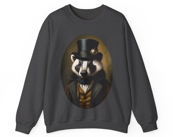 Fancy Badger // Unisex Heavy Blend™ Crewneck Sweatshirt