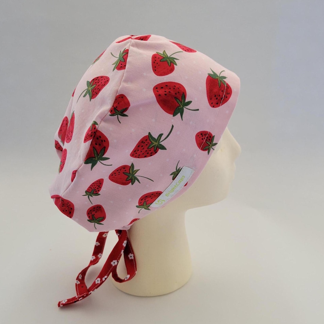 Scrubswithlove Red Scrub Hat