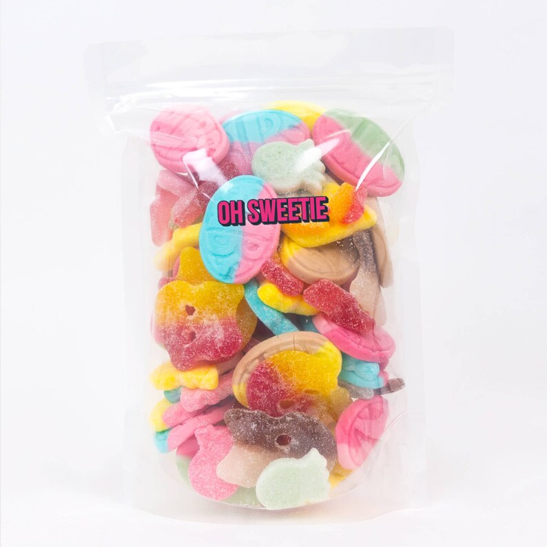 Swedish Candy Custom Free Fast Shipping Pick N Mix Bubs Bag Vegan Halal