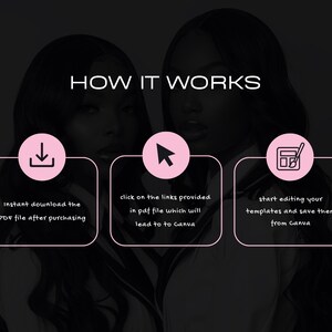 Editable Canva beauty business logo in elegant style