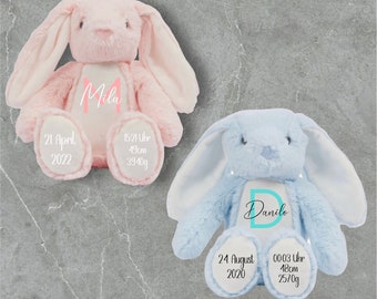 Kuscheltier / personalisierte Geschenke / Kinder / Geburt / Babyparty /