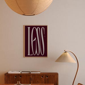 Less is All We Need / Aesthetic Modern Minimalist Japandi Neutral ...