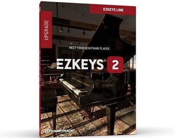 EZkeys 2 VST (Virtual Pianist, songwriting tool) Lifetime Activation for Windows