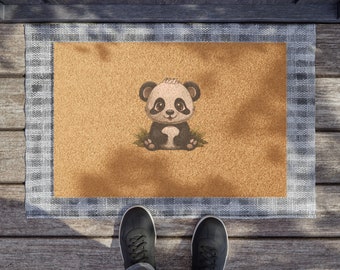 Doormat, panda doormat, trend doormat, best seller doormat, gift doormat, cute doormat, panda