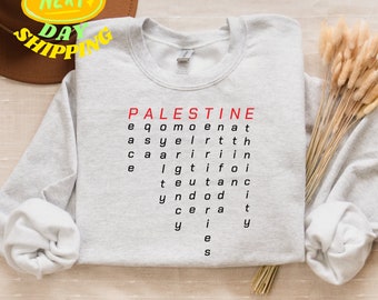 Palestine Definition Sweatshirt, No War Hoodie, Peace For Palestine Sweater, Equality Sweatshirt, Equality Shirt, Justice Shirt, Peace Shirt