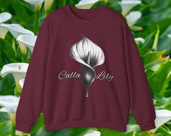 Calla Lily Crewneck Sweatshirt