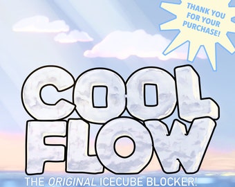 PRICE Reduced!  Cool Flow "The Original Ice Cube Blocker" For your Favorite drinking Cup or Glass!