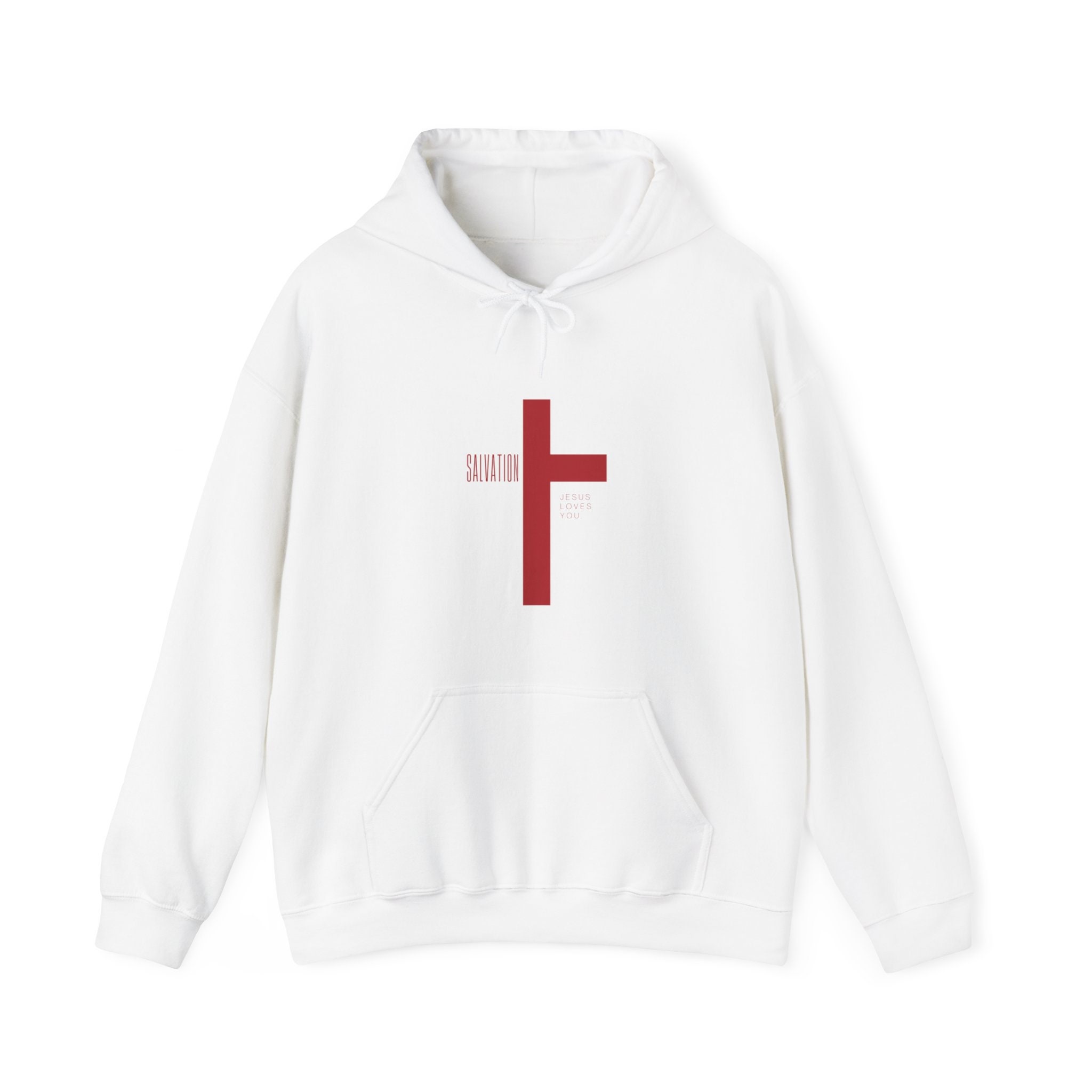 Sweat à Capuche Graphique Jesus Is My Rock - Heavy Blend™, Unisexe, Neuf Avec étiquettes, Style Décontracté