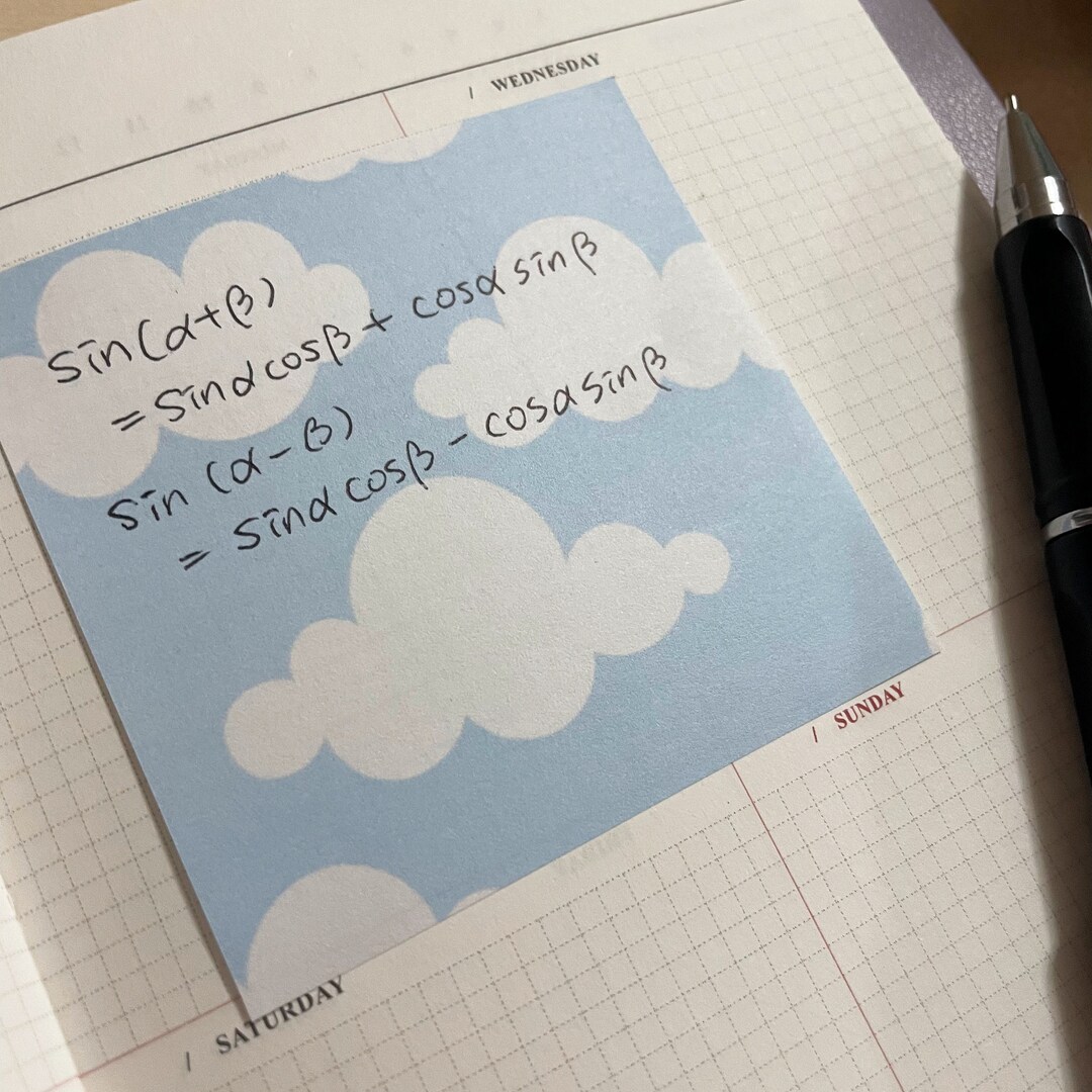 Sky Cloud Sticky Note / Post It - Etsy Canada
