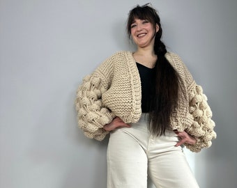 Pull pour femme, cardigan chaud, pull confortable, cardigan pour femme, cardigan en maille, cardigan ample, cadeau pour femme, cardigan