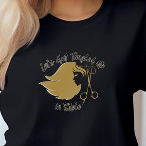 Celebrate Hair stylists, Hair Stylist Unisex Tee, Cosmetology Student Gift, Salon Owner Shirt, Best Hair Stylist Top, Fun Graphic