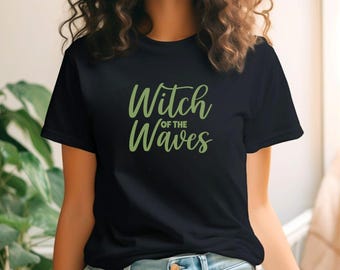 Camiseta de la Bruja Mística del Océano: Gráfico de Magia del Mar Celestial