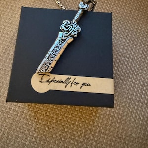 Men’s Viking Broken Sword Pendant Necklace for Men