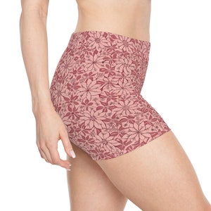 Short pour femme à motif floral image 5