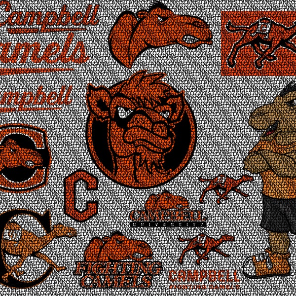 Camels SVG, Football Team SVG, Collage, Game Day, Basketball, Campbell Fighting, Mom, Ready For Cricut, Instant Download.