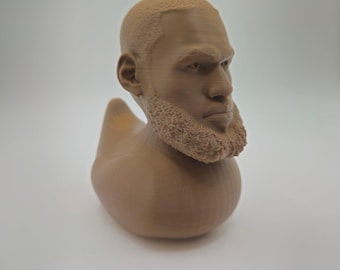 LeBron James Duck - LeDuck, 3D Printed Figure, Gag Gift, Desktop Decoration, Home Decor, Gift Idea, Stocking Stuffer