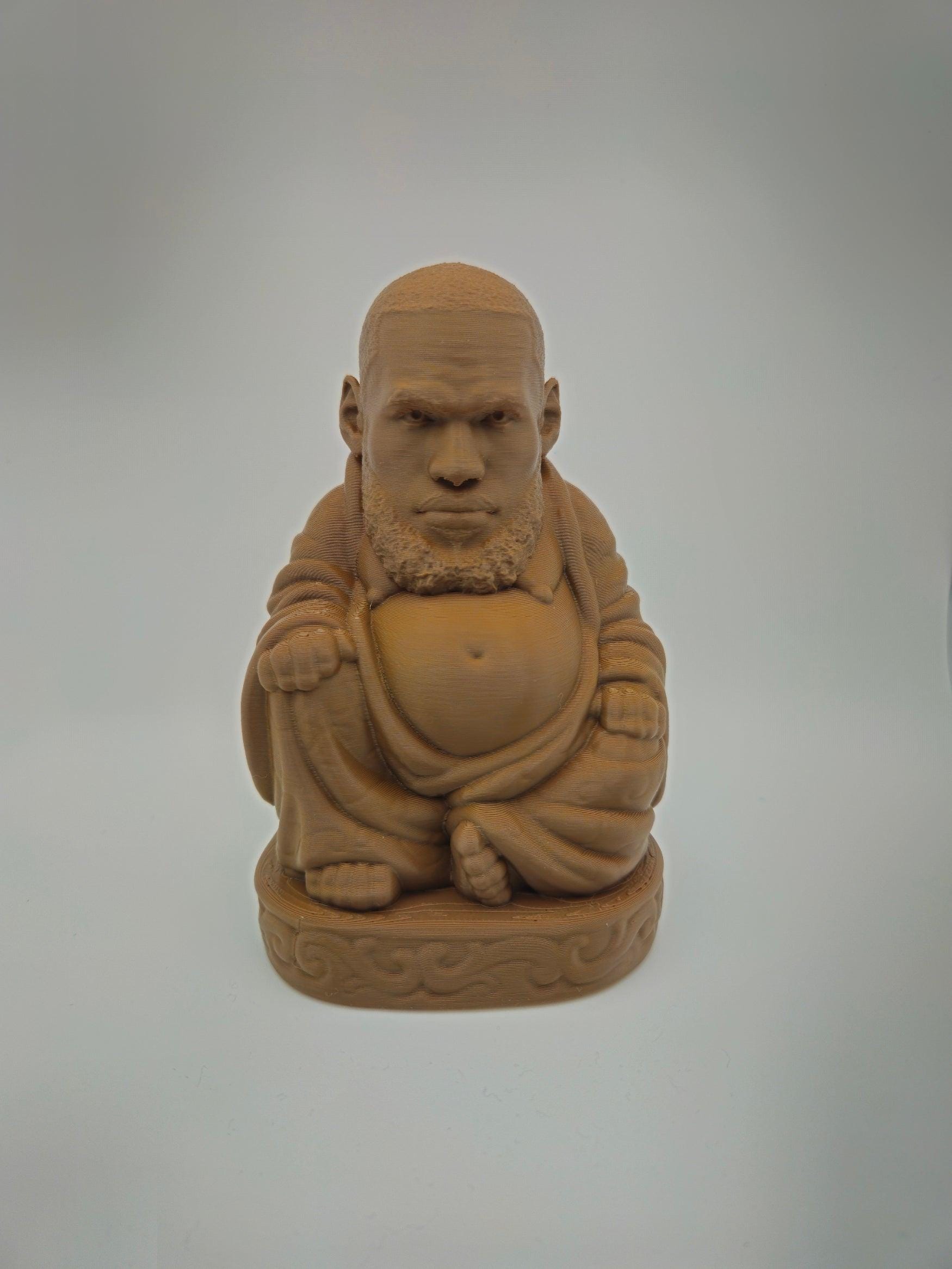 Lebron James Buddha Statue - Lebuddha, 3D Printed, Gag Gift