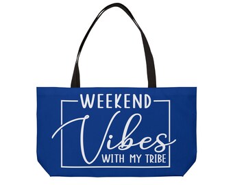 Weekend Vibes Bolsa Tote Weekender Azul