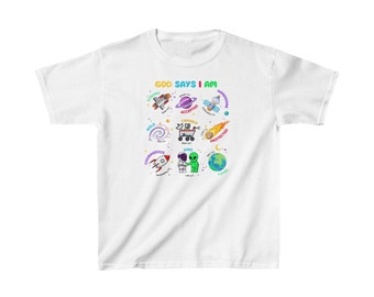 God zegt dat ik ben-Kids Heavy Cotton™ T-shirt