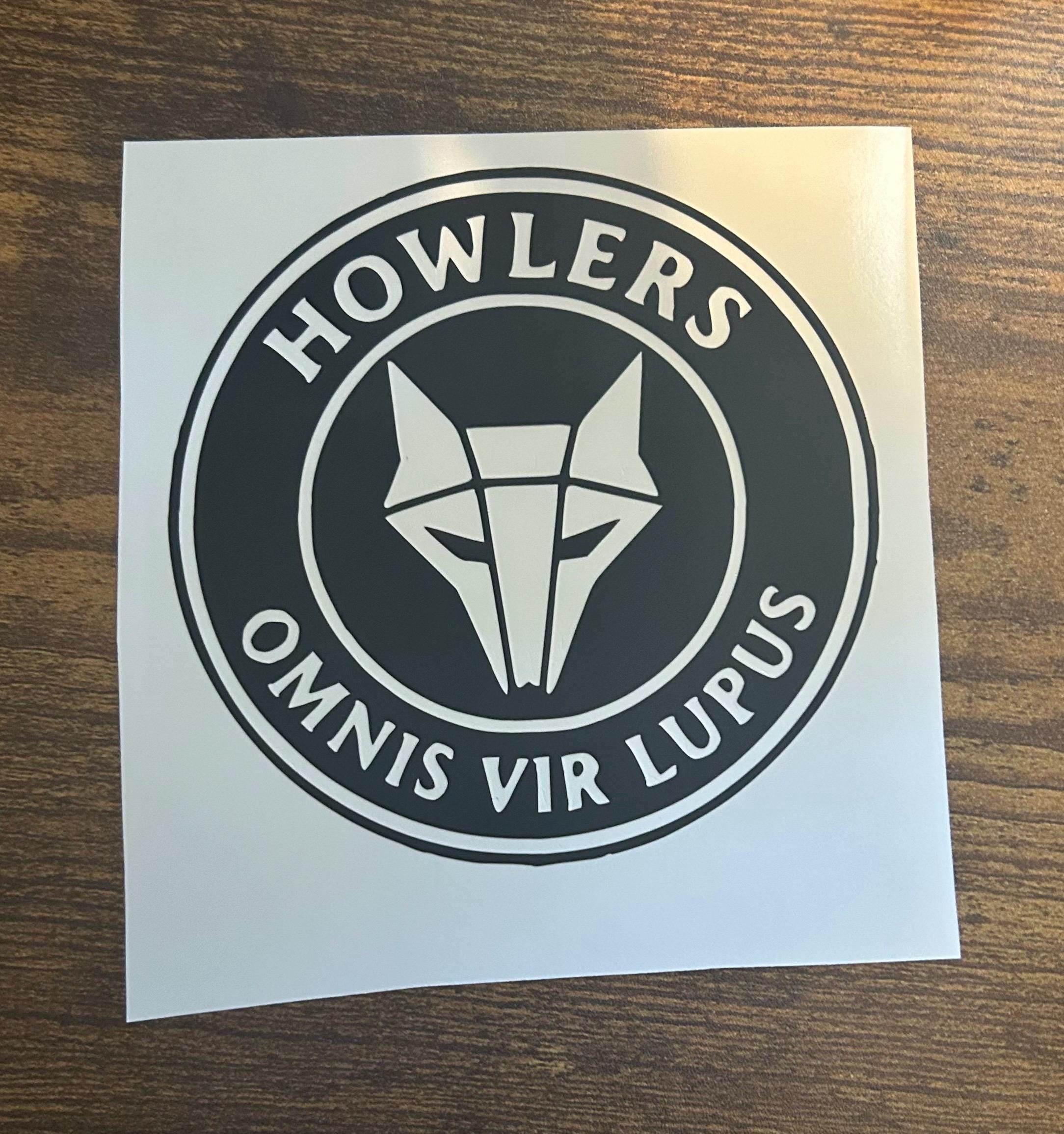 Howlers Red Rising Vector Red Rising Howler Decal 2 - Etsy