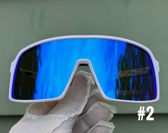 Wraparound High-Performance unisex Sports Eyewear.  UV Protection Sports Sunglasses.  Sport Cycling Sunglasses.