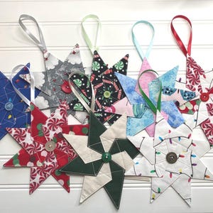 Handmade Christmas Star Ornament: Holiday Tree Decor