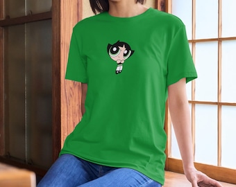 T-shirt bouton d'or Powerpuff Girls : T-shirt unisexe en ultra-coton