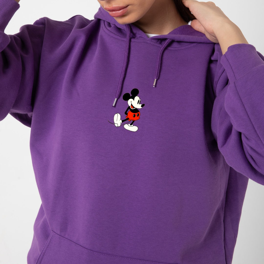 Trendy Mickey Mouse Hoodie for Effortlessly Chic Style. Minimalist ...