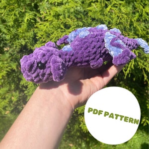 Mini Dragon PDF Crochet Pattern