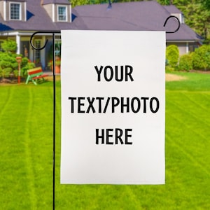 Customized Garden Flag, Garden Decor, Double Sided Flag, Custom Flag, Custom Photo Flag, Garden Gifts, Photo Garden Flag, Outdoor Decor