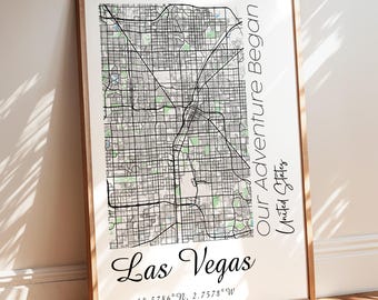 Custom Location Coordinates Print, Custom Couple Gift, Wedding Gift, Printable Wall Art, Anniversary Gift, Framed Wall Art, Framed Print