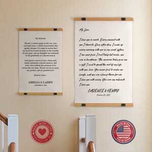 Personalized Text Wall Hanging, Custom Speech Canvas, Personalized Eulogy Speech, Custom Quote Wall Art, Custom Poem Print, Room Wall Art