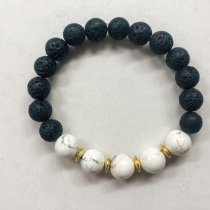 Essential Oil Bracelet | Diffuser Bracelet | Lava Bracelet | Unisex Bracelet | Essential Oil Diffuser