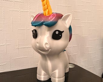 Unicorn Piggy Bank - Kids Money Box - Saving Decor Ornaments